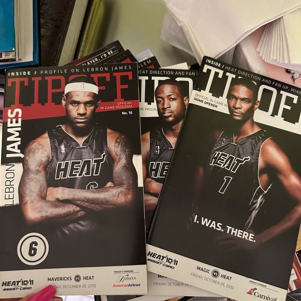 Miami Heat tip off collection